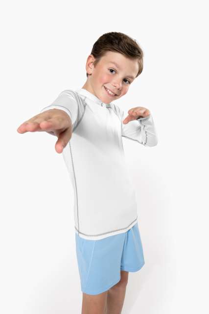 CHILDREN’S LONG-SLEEVED TECHNICAL T-SHIRT WITH UV PROTECTION
