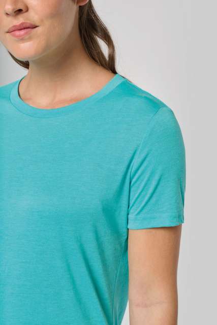 LADIES' TRIBLEND ROUND NECK SPORTS T-SHIRT