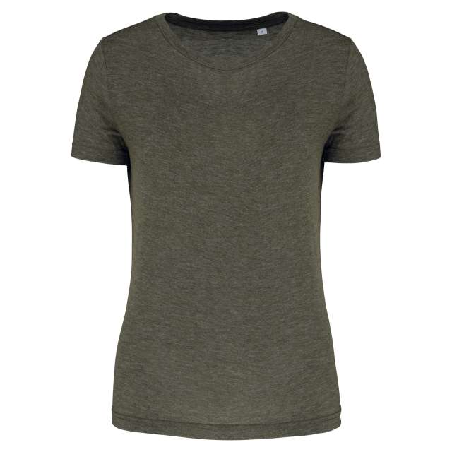LADIES' TRIBLEND ROUND NECK SPORTS T-SHIRT