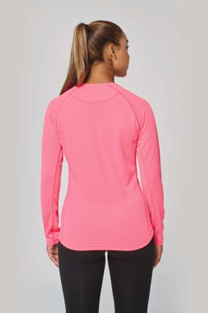 LADIES' LONG-SLEEVED SPORTS T-SHIRT