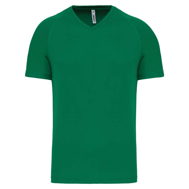 MEN’S V-NECK SHORT-SLEEVED SPORTS T-SHIRT