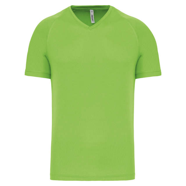 MEN’S V-NECK SHORT-SLEEVED SPORTS T-SHIRT