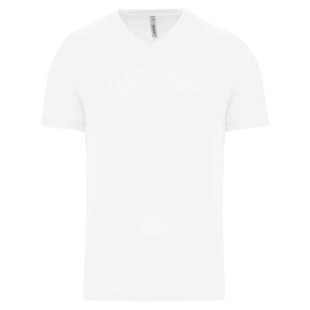 MEN’S V-NECK SHORT-SLEEVED SPORTS T-SHIRT