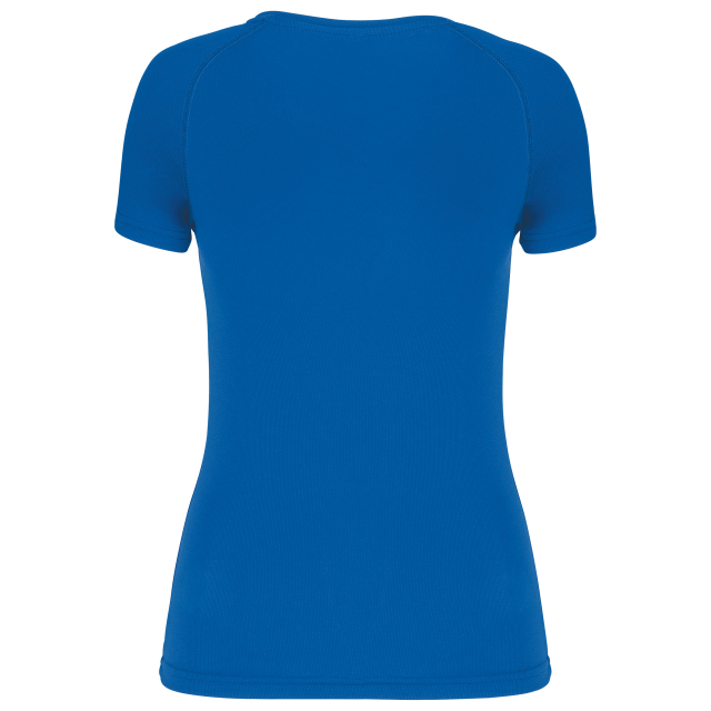 LADIES’ V-NECK SHORT-SLEEVED SPORTS T-SHIRT