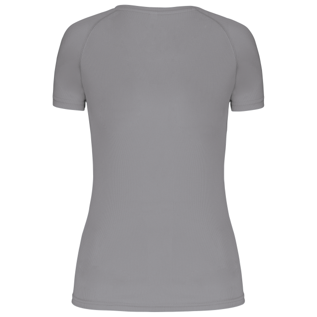 LADIES’ V-NECK SHORT-SLEEVED SPORTS T-SHIRT