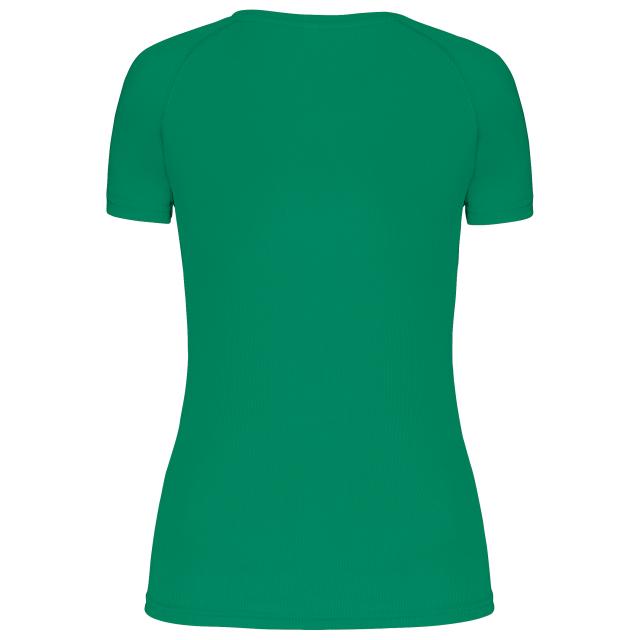 LADIES’ V-NECK SHORT-SLEEVED SPORTS T-SHIRT