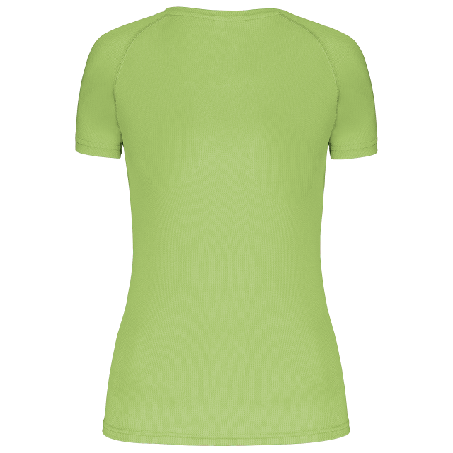 LADIES’ V-NECK SHORT-SLEEVED SPORTS T-SHIRT