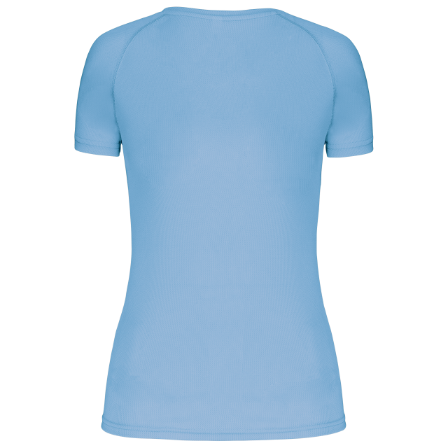 LADIES’ V-NECK SHORT-SLEEVED SPORTS T-SHIRT