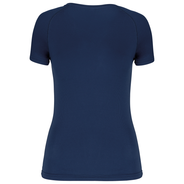LADIES’ V-NECK SHORT-SLEEVED SPORTS T-SHIRT
