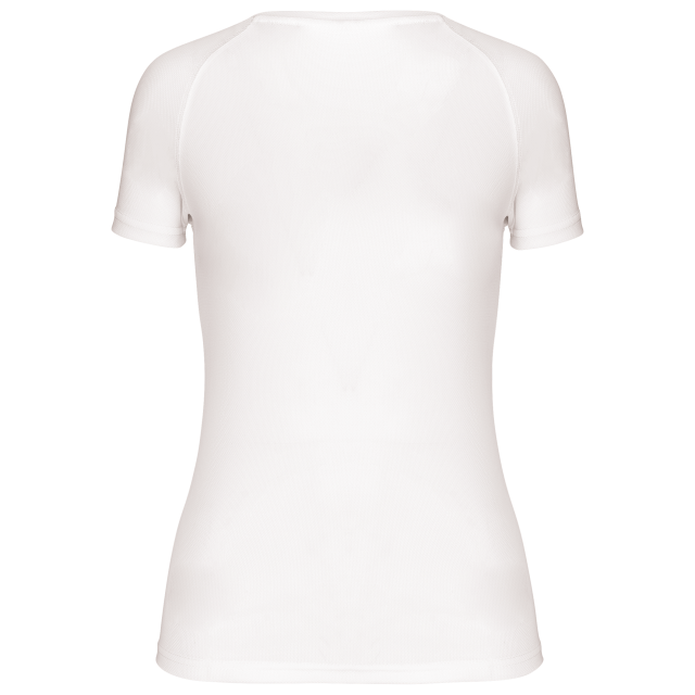 LADIES’ V-NECK SHORT-SLEEVED SPORTS T-SHIRT
