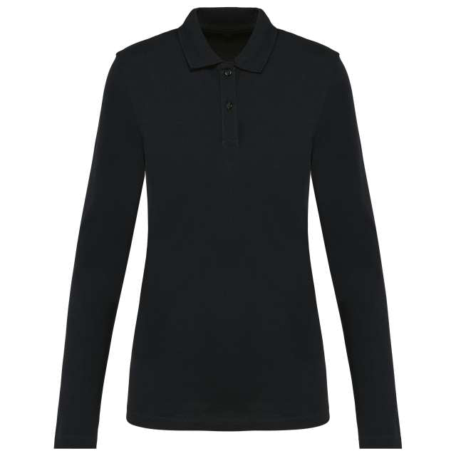 LADIES' LONG-SLEEVED SUPIMA® POLO SHIRT