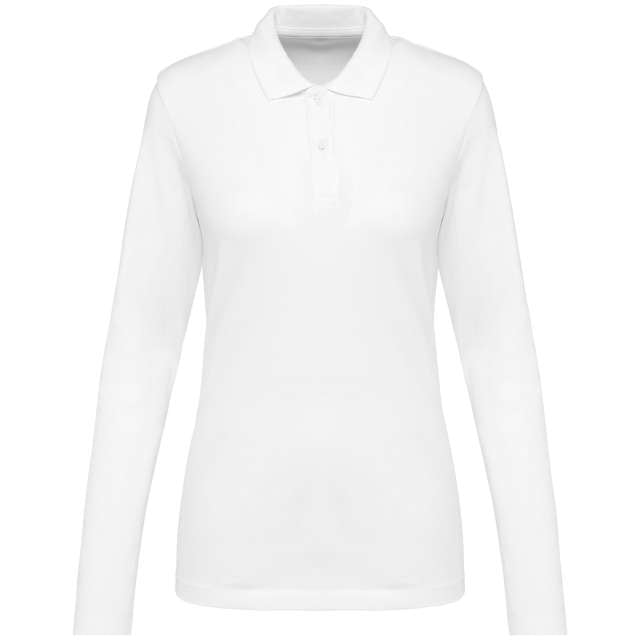 LADIES' LONG-SLEEVED SUPIMA® POLO SHIRT