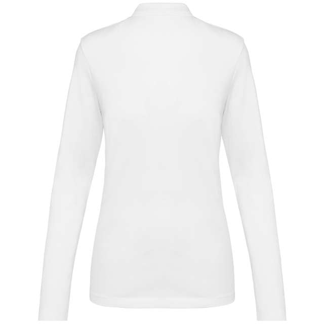 LADIES' LONG-SLEEVED SUPIMA® POLO SHIRT