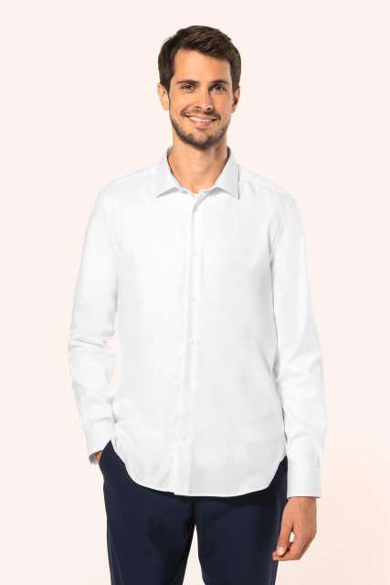 CAMASA OXFORD PINPOINT MANECA LUNGA BARBATI PK502