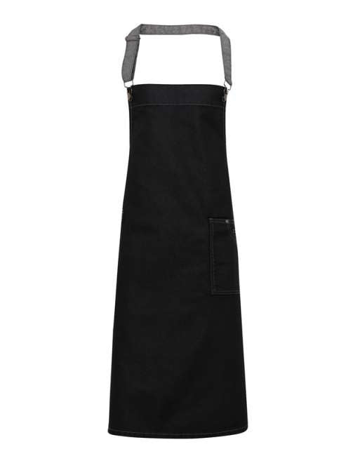 SORT LUNG 'DISTRICT' WAXED LOOK DENIM