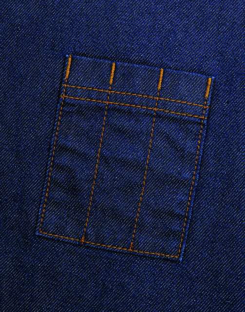 SORT MEDIU DENIM 'DIVISION' WAXED LOOK