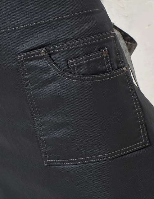SORT MEDIU DENIM 'DIVISION' WAXED LOOK
