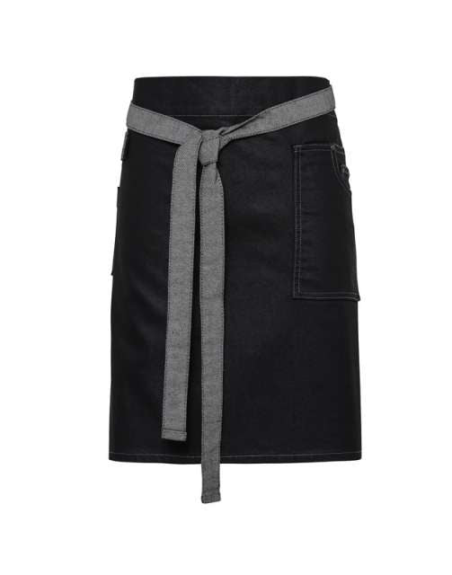 SORT MEDIU DENIM 'DIVISION' WAXED LOOK
