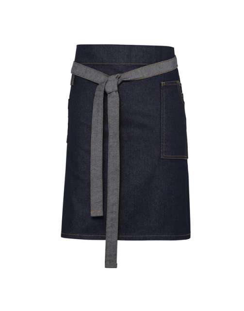 SORT MEDIU DENIM 'DIVISION' WAXED LOOK