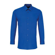 MEN’S LONG SLEEVE FITTED POPLIN SHIRT