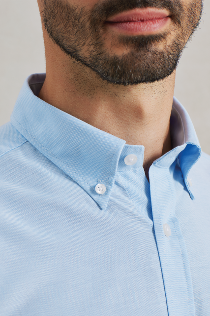 MEN’S SHORT SLEEVE SIGNATURE OXFORD SHIRT
