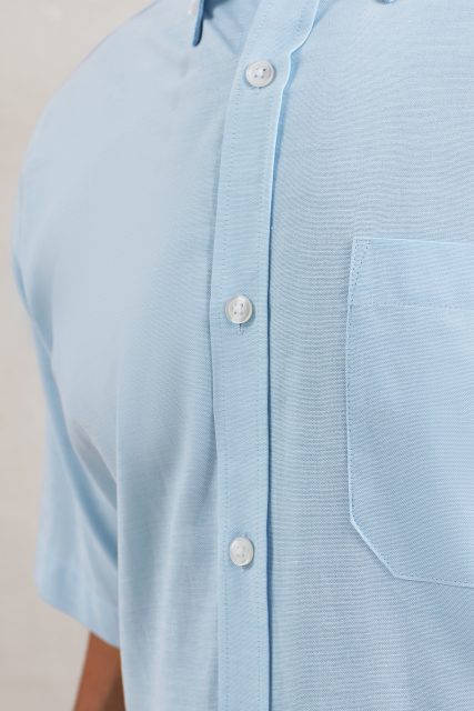 MEN’S SHORT SLEEVE SIGNATURE OXFORD SHIRT