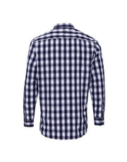 'MULLIGAN' CHECK - MEN'S LONG SLEEVE COTTON SHIRT
