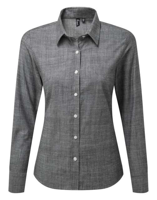 CAMASA DE DAMA DIN BUMBAC CHAMBRAY