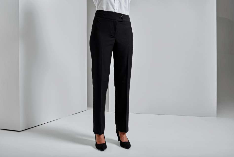 LADIES' 'IRIS' STRAIGHT LEG TROUSERS