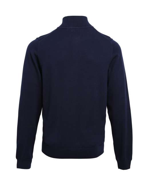 PULOVER PENTRU BARBATI DIN TRICOT, CU FERMOAR SCURT