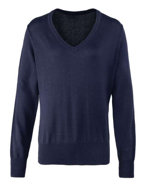 PUOVER DE DAMA DIN TRICOT CU DECOLTEU IN V