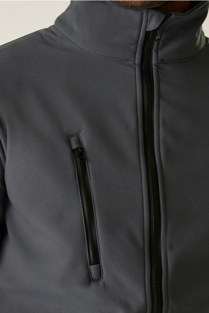 ABLAZE 3 LAYER PRINTABLE SOFTSHELL JACKET