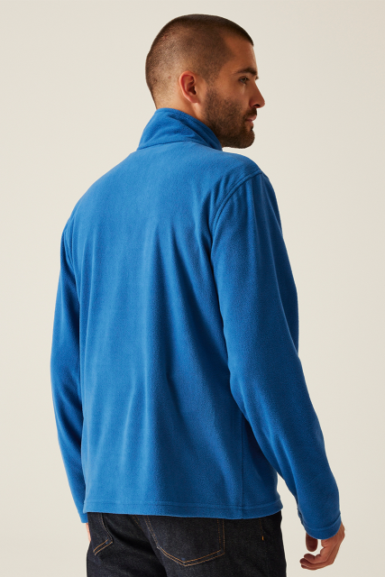MICRO ZIP NECK FLEECE