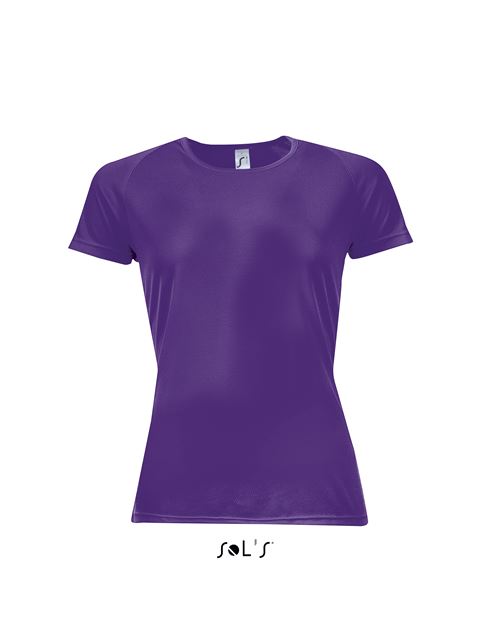 SOL'S SPORTY WOMEN - RAGLAN SLEEVED T-SHIRT