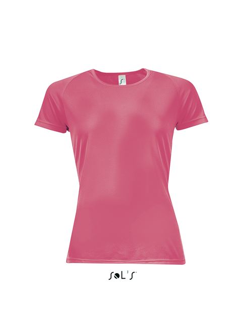 SOL'S SPORTY WOMEN - RAGLAN SLEEVED T-SHIRT