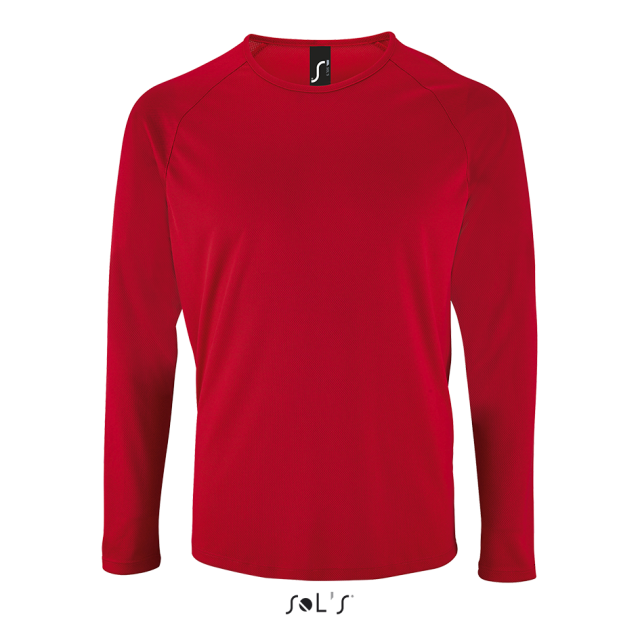 SOL'S SPORTY LSL MEN - LONG SLEEVE SPORTS T-SHIRT