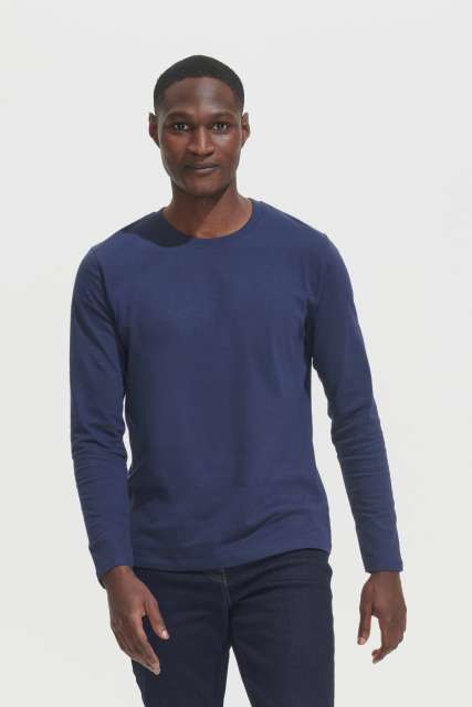 TRICOU BARBAT MANECA LUNGA SOL'S IMPERIAL LSL