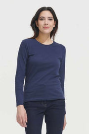 TRICOU DAMA MANECA LUNGA SOL'S IMPERIAL LSL