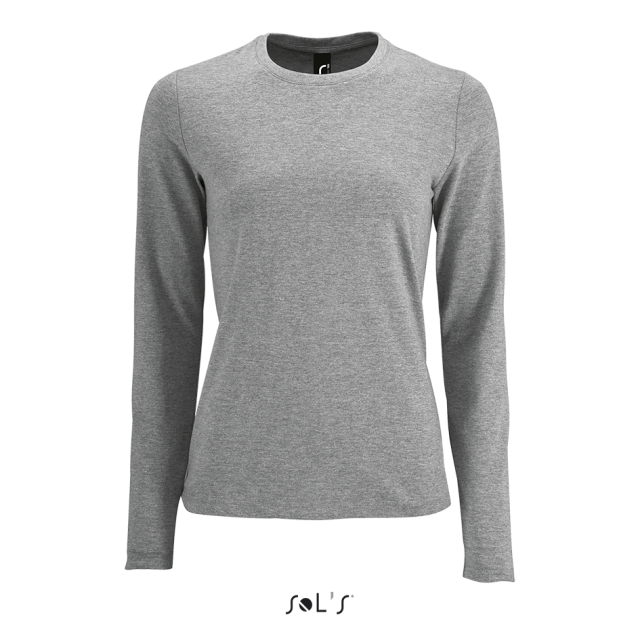 TRICOU DAMA MANECA LUNGA SOL'S IMPERIAL LSL