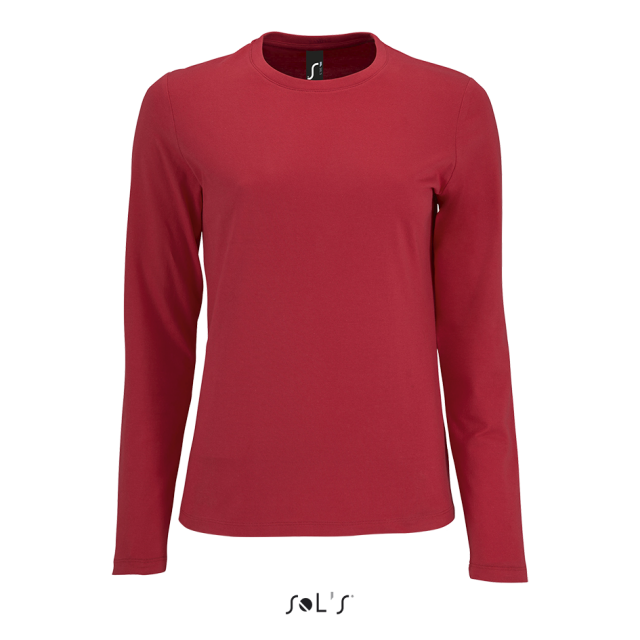 TRICOU DAMA MANECA LUNGA SOL'S IMPERIAL LSL