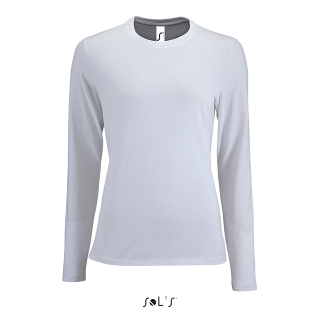 TRICOU DAMA MANECA LUNGA SOL'S IMPERIAL LSL