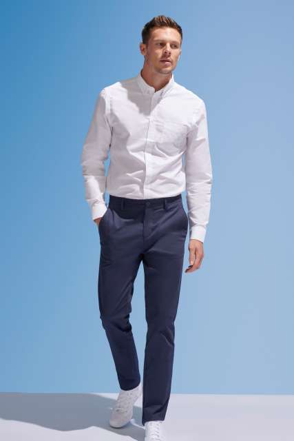SOL'S JARED MEN - SATIN STRETCH TROUSERS
