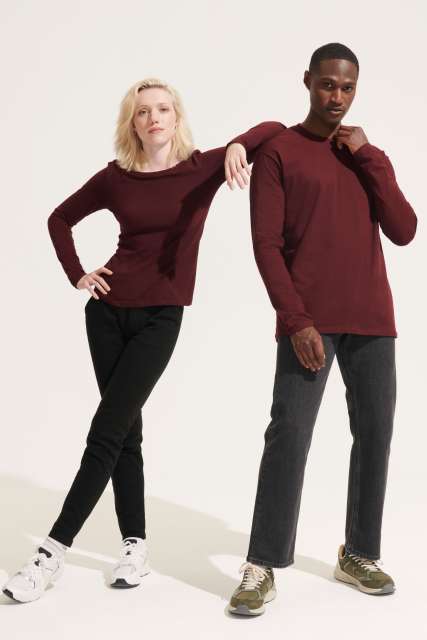 TRICOU BARBAT MANECA LUNGA SOL'S MONARCH