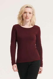 TRICOU DAMA MANECA LUNGA SOL'S MAJESTIC