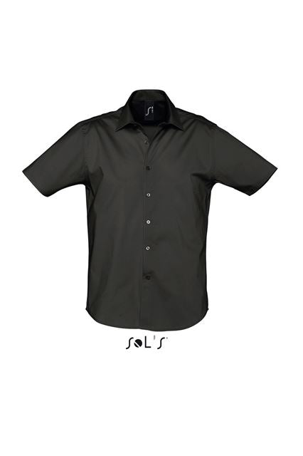 CAMASA ELASTICA DE BARBATI CU MANECA SCURTA