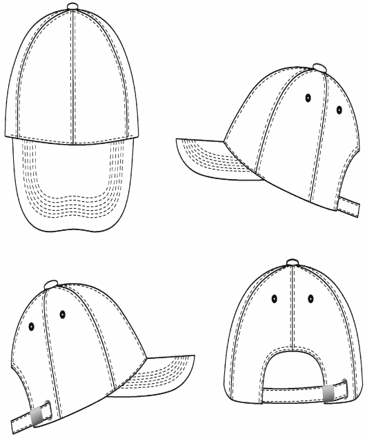 SAPCA SOL'S BUFFALO - SIX PANEL