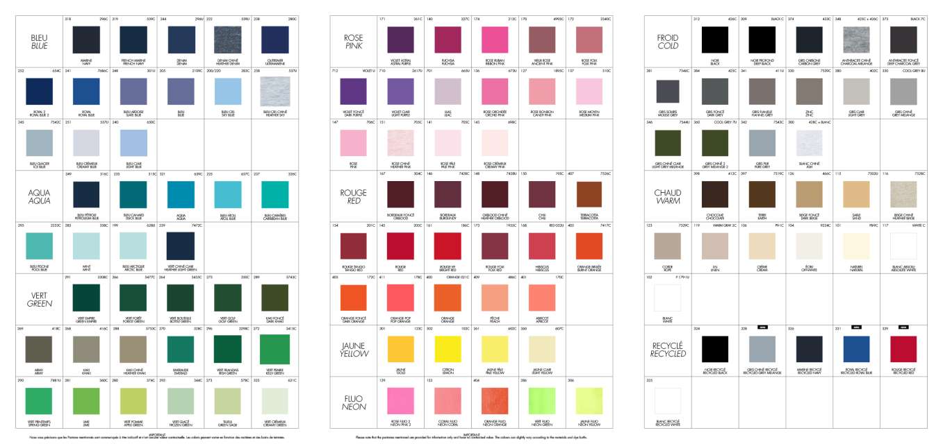 SOL’S COLOR CARD 2026