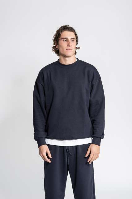 BLUZA UNISEX '365 - DIAGONAL FRENCH TERRY CREWNECK SWEATSHIRT'