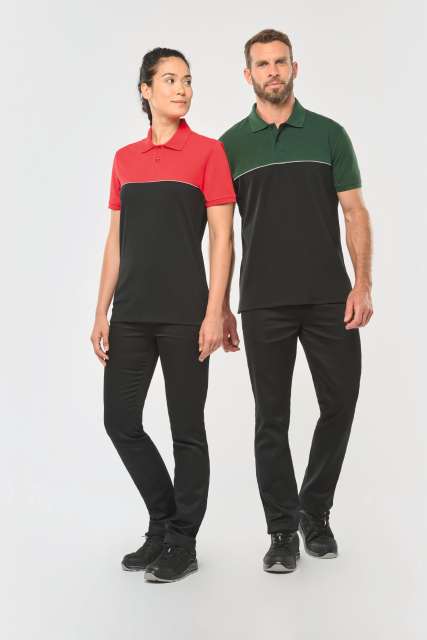 TRICOU POLO  ECO-FRIENDLY TWO-TONE