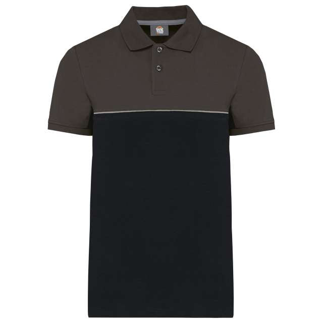 TRICOU POLO  ECO-FRIENDLY TWO-TONE